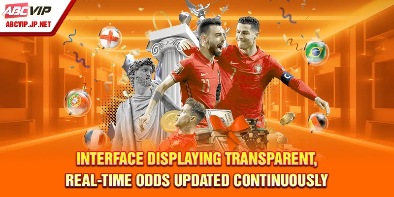 Interface Displaying Transparent, Real-Time Odds Updated Continuously