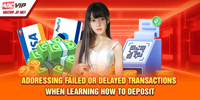 How To Deposit On ABCVIP Fast, Safely And Hassle-Free 10 Addressing failed or delayed transactions when learning how to deposit