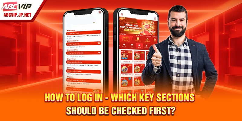How To Log In To ABCVIP Safely And Avoid Being Blocked 10 How to log in - Which key sections should be checked first?